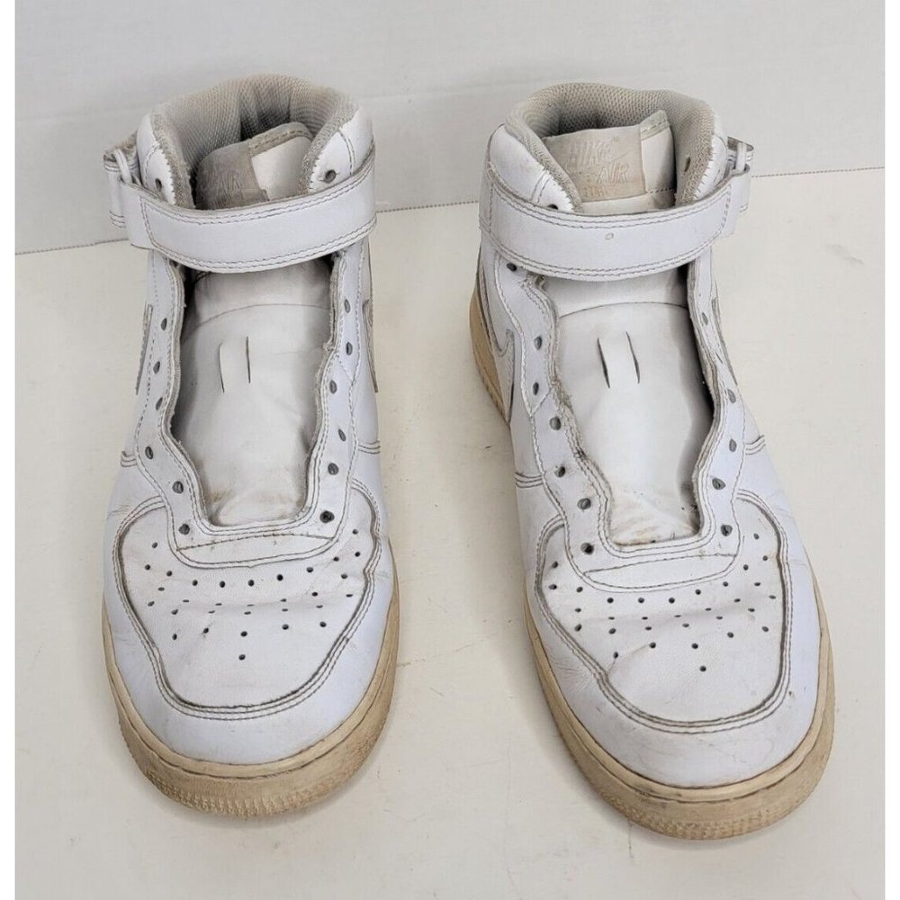 Nike White Air Force 1 Shoes 315123-111 Mens Size 10 Athletic Sneakers 2015 - Picture 2 of 6
